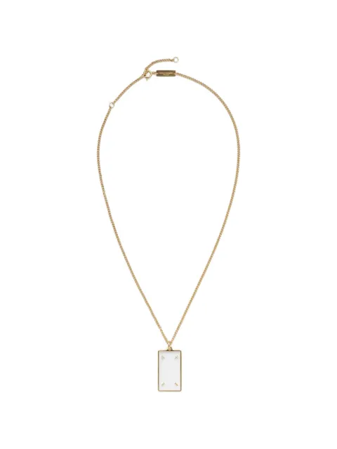 Maison Margiela Four Stitches pendant necklace