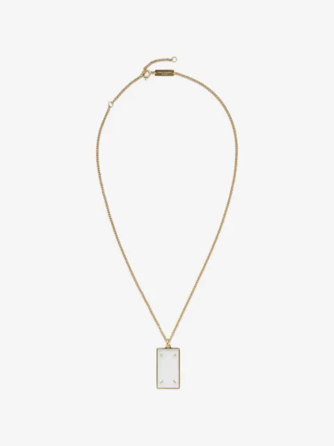 Maison Margiela Four Stitches pendant necklace