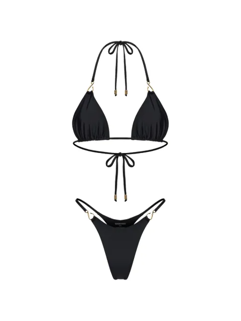 KOROBEYNIKOV bikini estilo triángulo con detalle