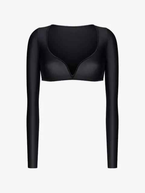 KOROBEYNIKOV Cropped top met V-hals