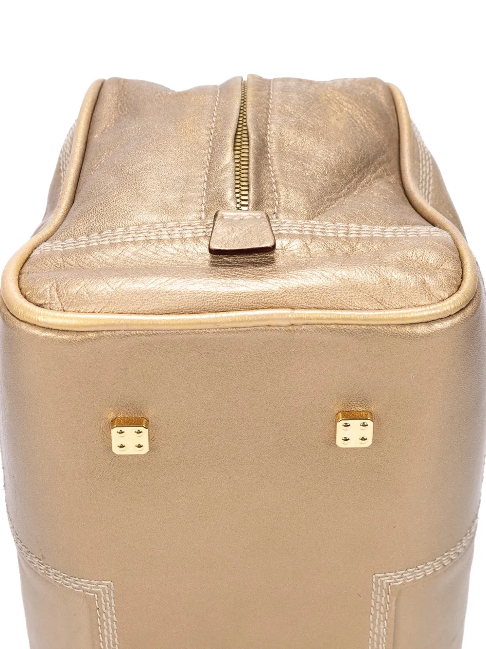 Loewe Pre-Owned アマソナ 28 アナグラム ハンドバッグ | ゴールド