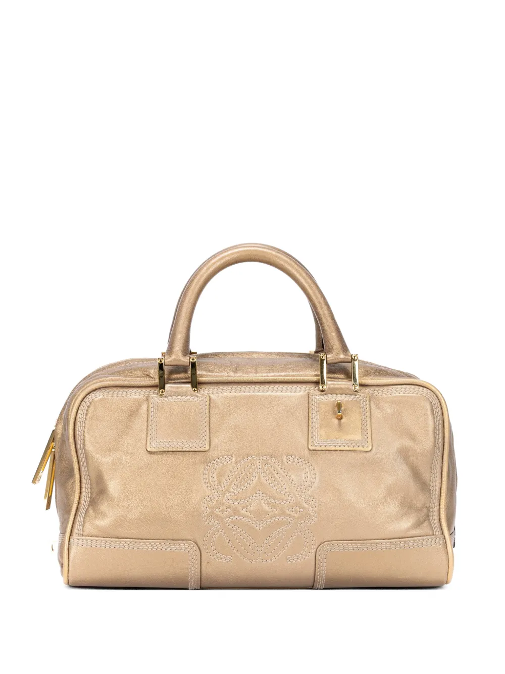 Loewe Pre-Owned Amazona 28 Anagram tote bag - Gold