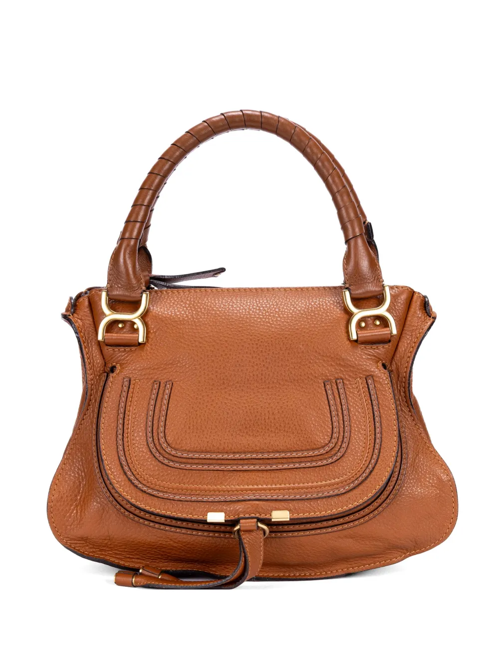 Chloé Pre-Owned Marcie shoulder bag - Brown