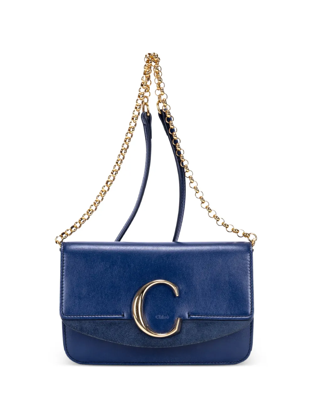 Chloé Pre-Owned C shoulder bag - Blu
