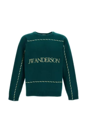JW Anderson ハイネック セーター | ブラック | FARFETCH JP