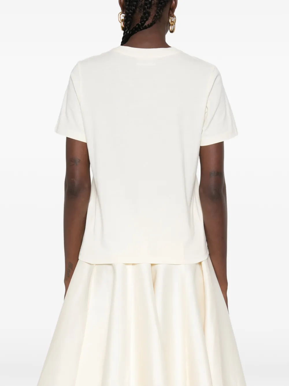 JW Anderson T-shirt met sterprint Beige