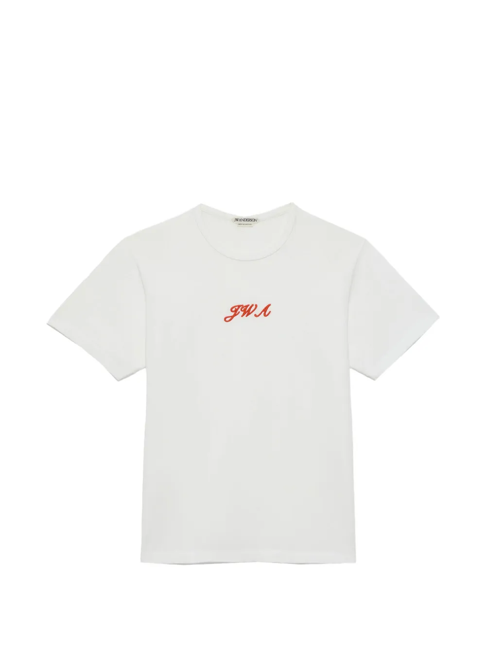 JW Anderson logo-embroidered T-shirt