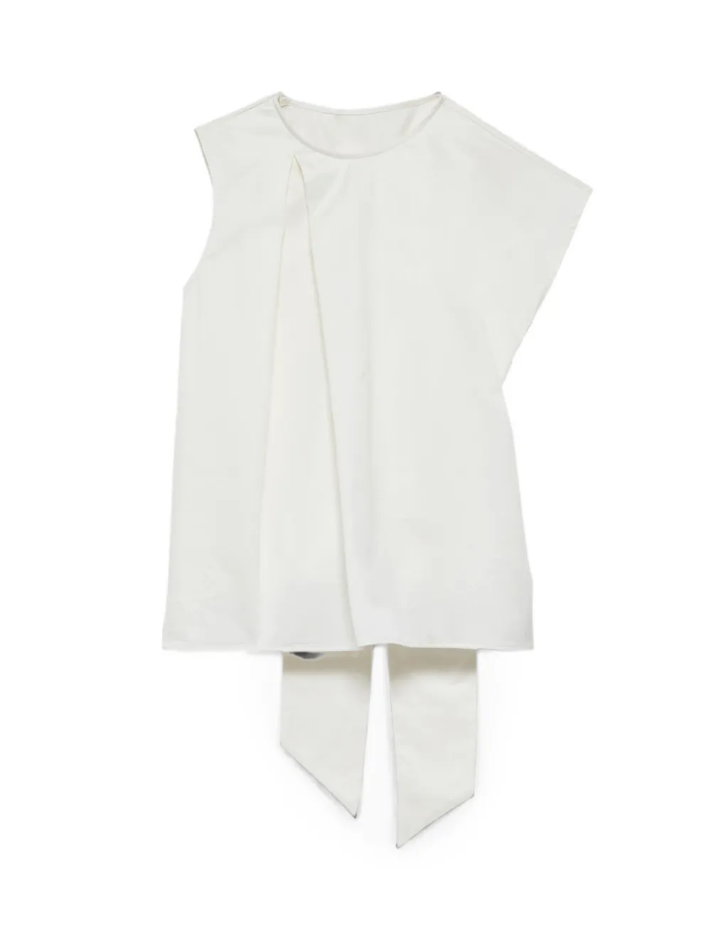 JW Anderson draped-detail top Wit