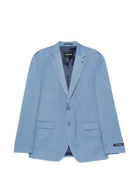 Karl Lagerfeld notched-lapel single-breasted blazer