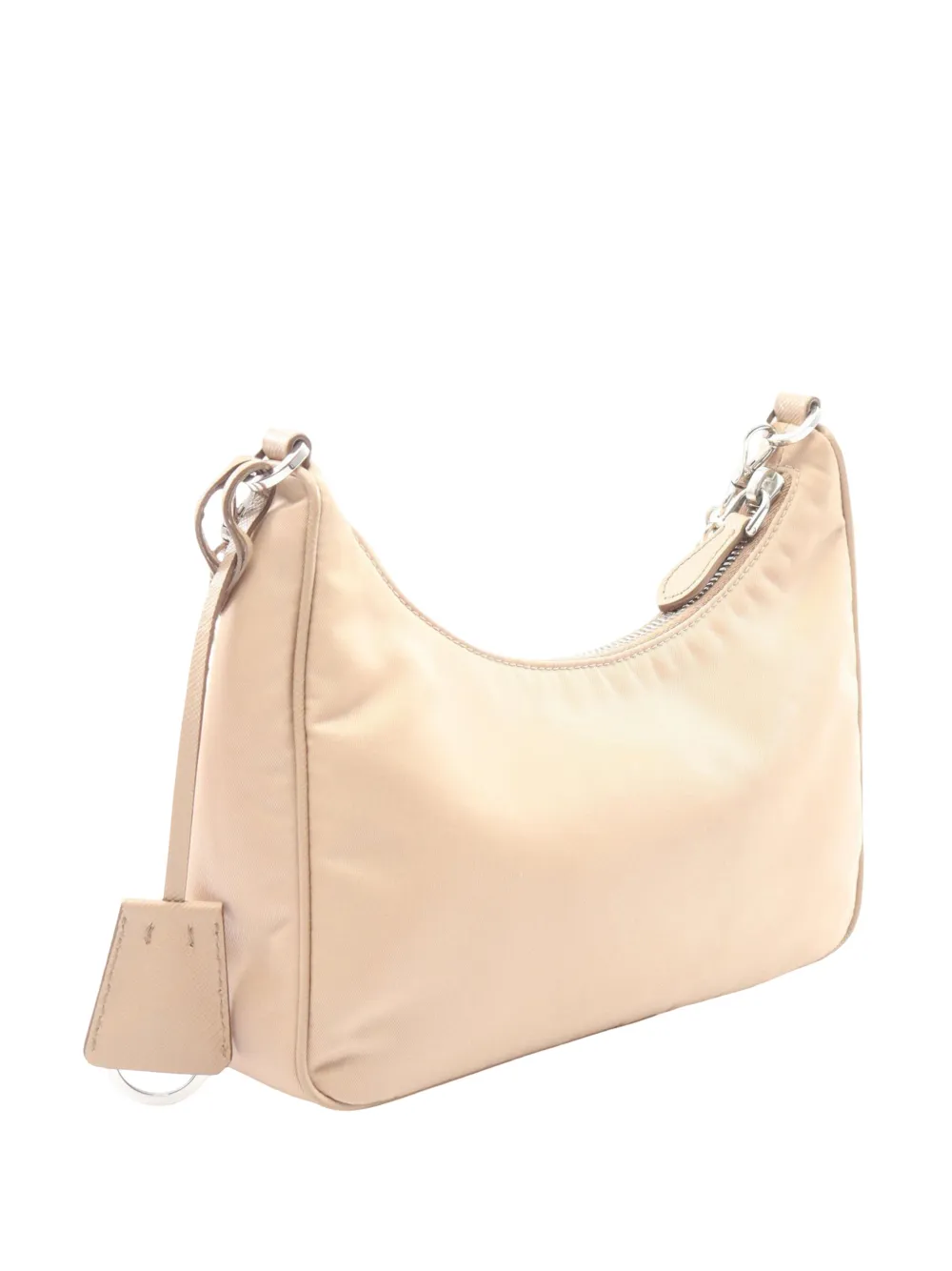 Prada Pre-owned 2019-2026 Re Nylon Re Edition 2005 Satchel in Neutrals, view 3