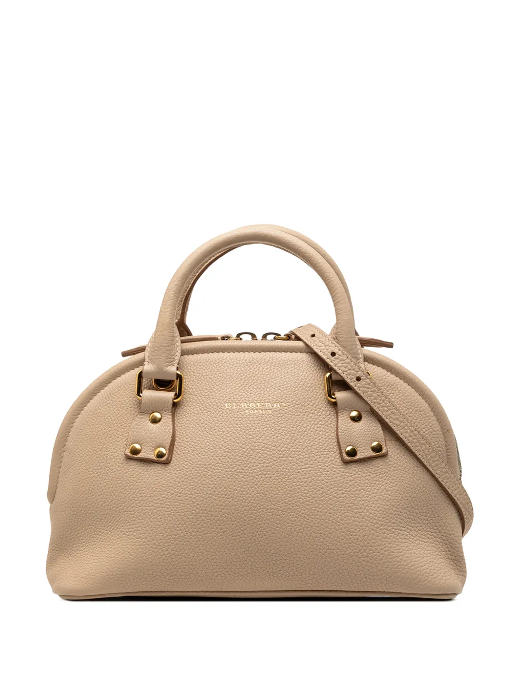 Burberry Pre-Owned 2000-2017 Small Grained Calfskin Bloomsbury Top Handle Bag satchel - Toni neutri