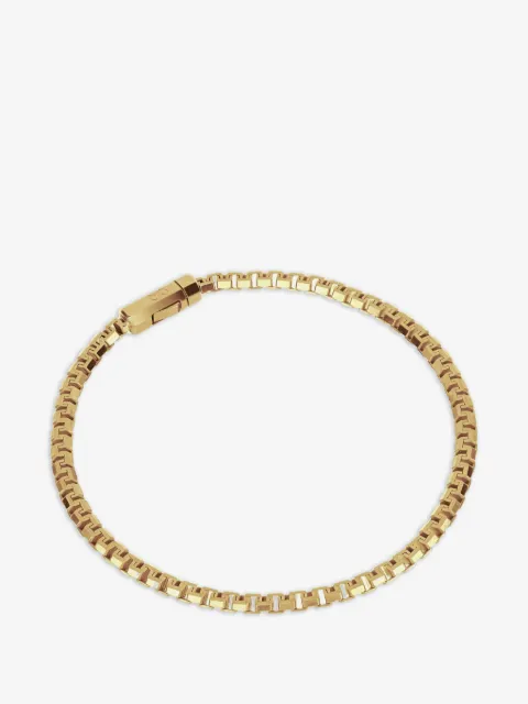 DESMOS Greek square-chain bracelet