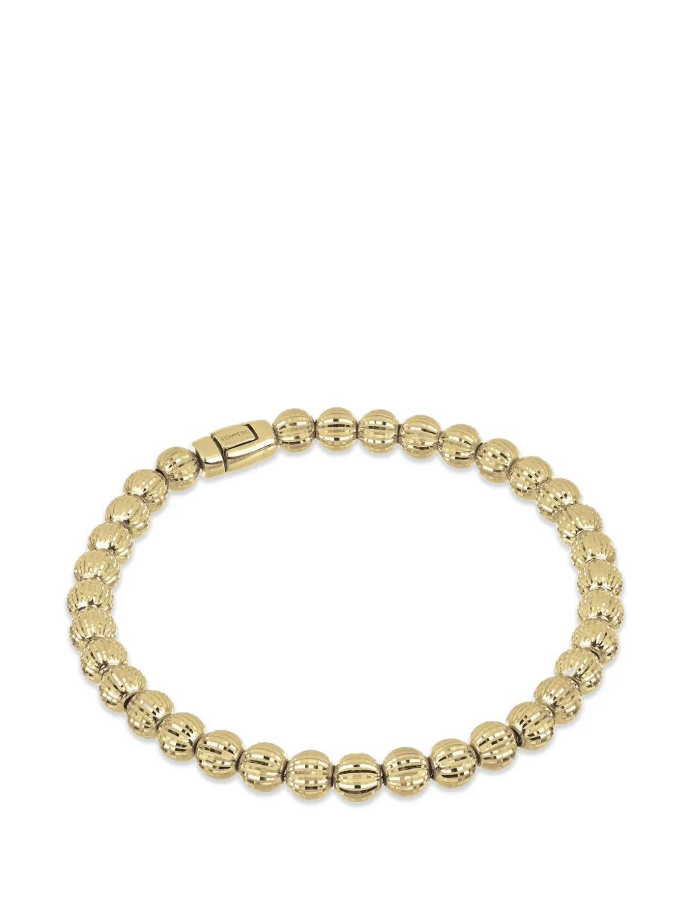 DESMOS Crystal faceted-bead bracelet - Oro