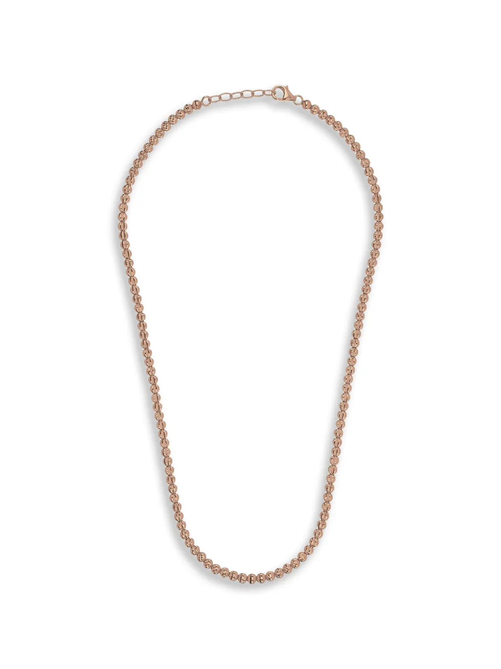 DESMOS Crystal 4 faceted-bead necklace - Rosa