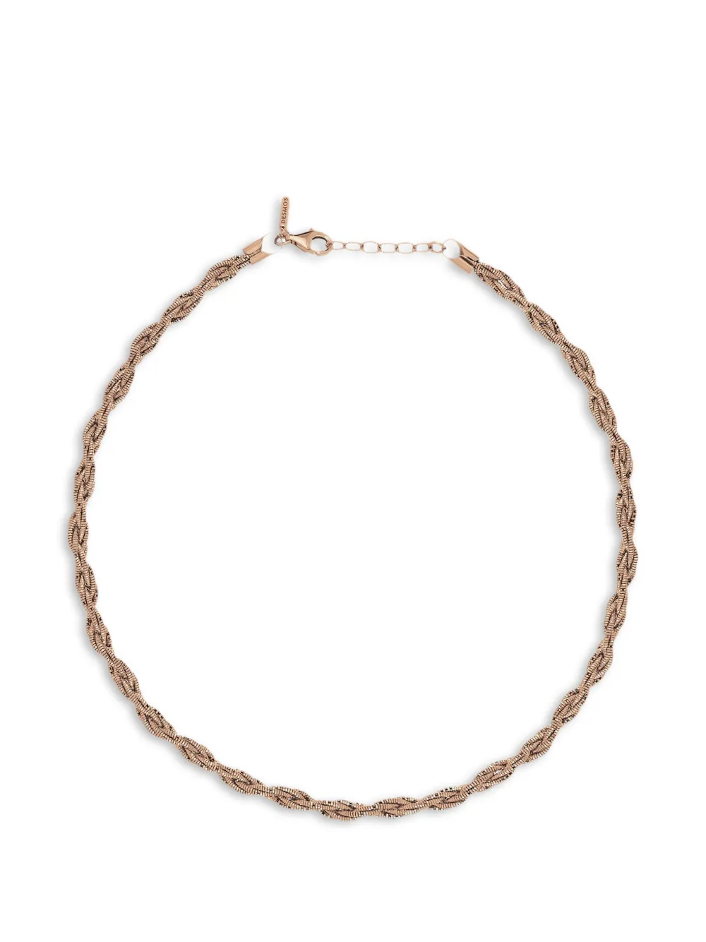 DESMOS Spring Rope multi-strand necklace - Rosa