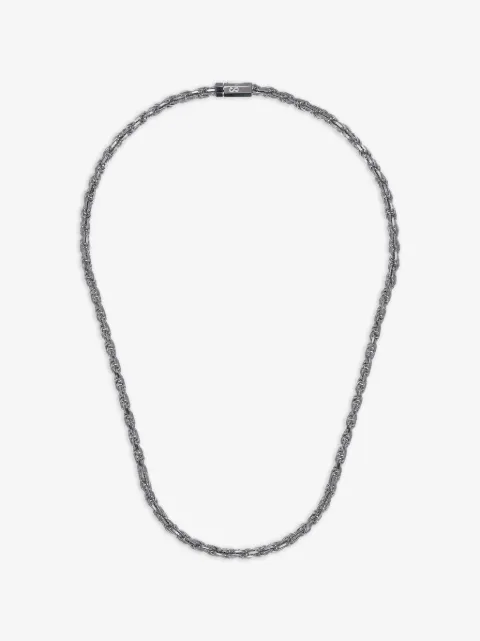 DESMOS collier Rope en argent sterling