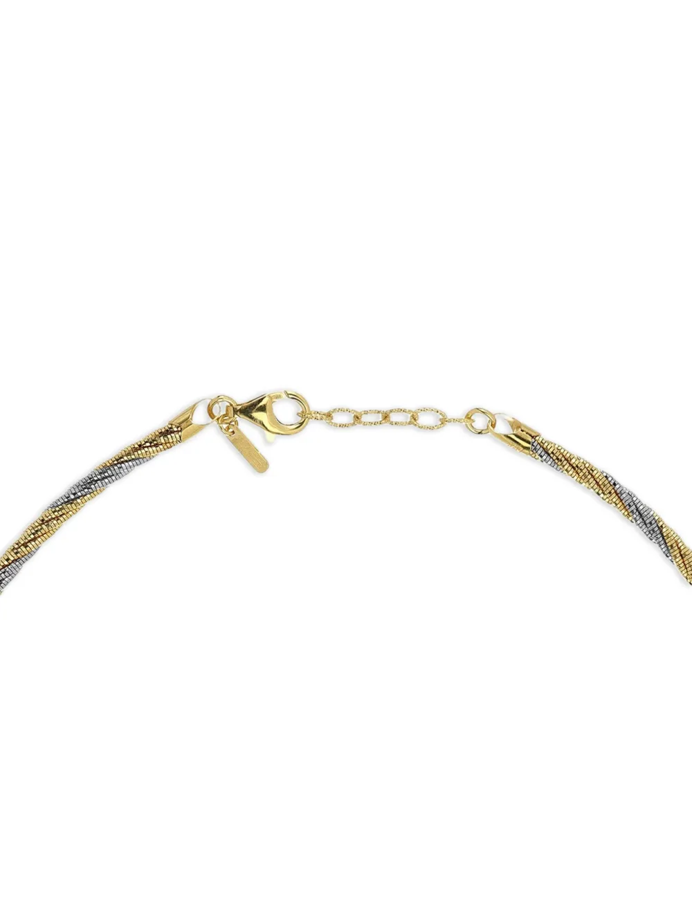  Desmos Collar Spring Twist Con Múltiples Vueltas - Dorado 