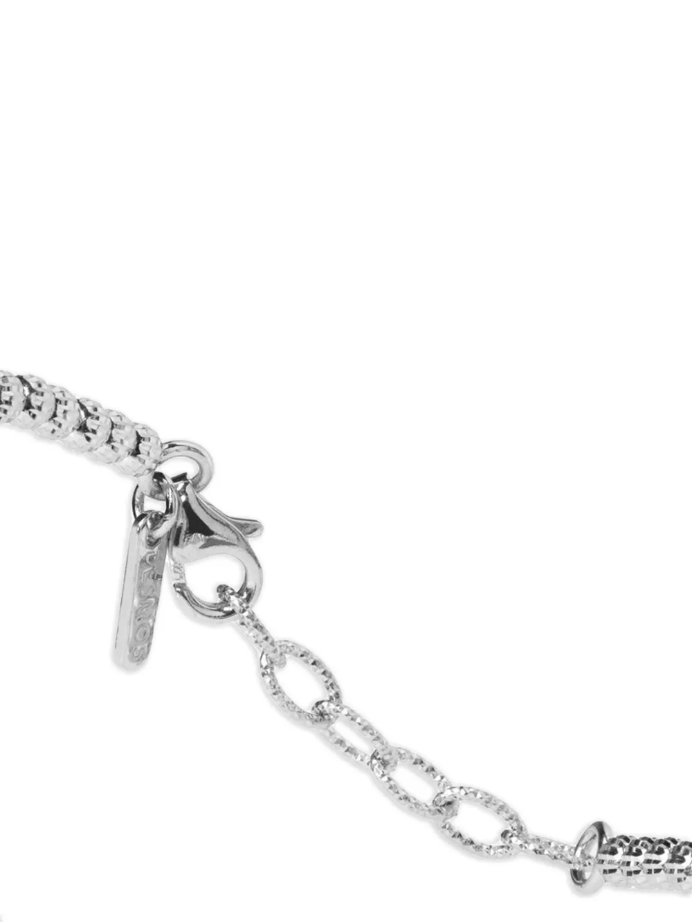  Desmos Pulsera Crystal Gala Con Cuentas - Plateado 