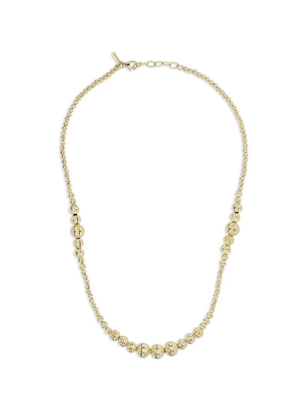 DESMOS Collana Crystal Gala con perline - Oro