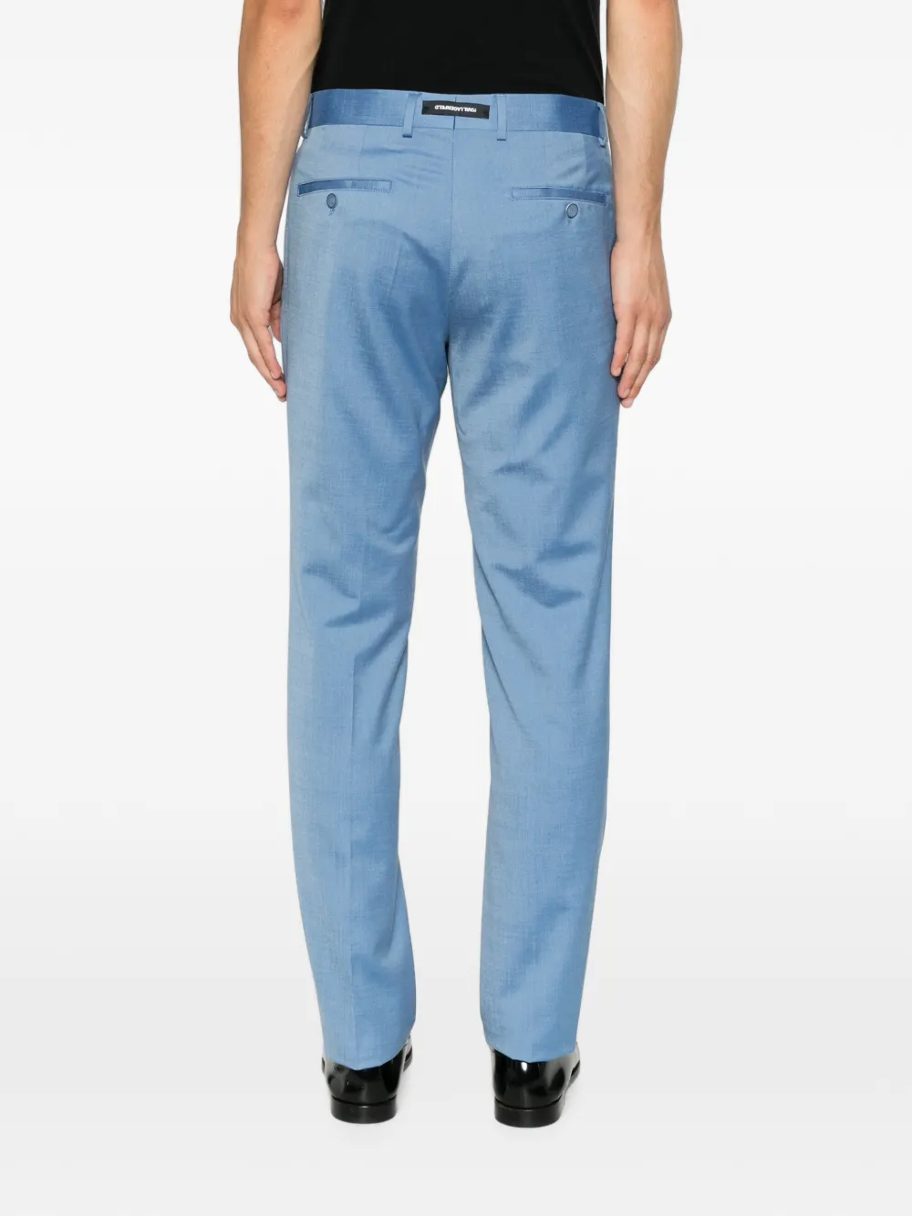 Karl Lagerfeld Slim-fit pantalon Blauw