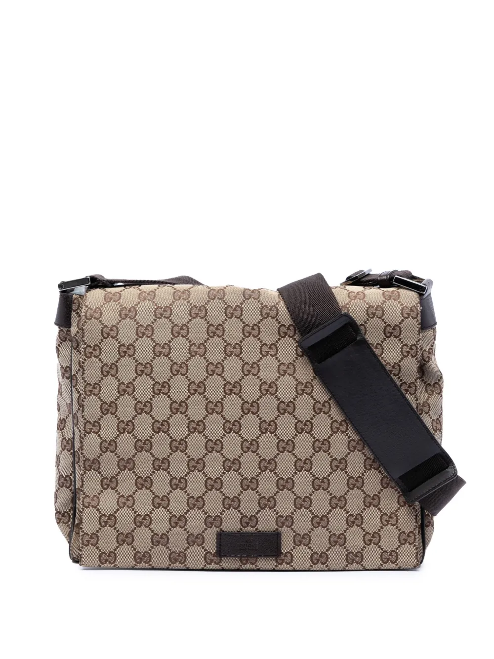 Gucci Pre-Owned 2016-2026 GG Canvas Messenger Bag crossbody bag - Toni neutri