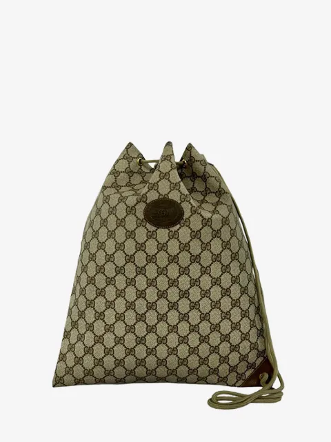 Gucci Pre-Owned 20th Century GG Supreme Drawstring backpack