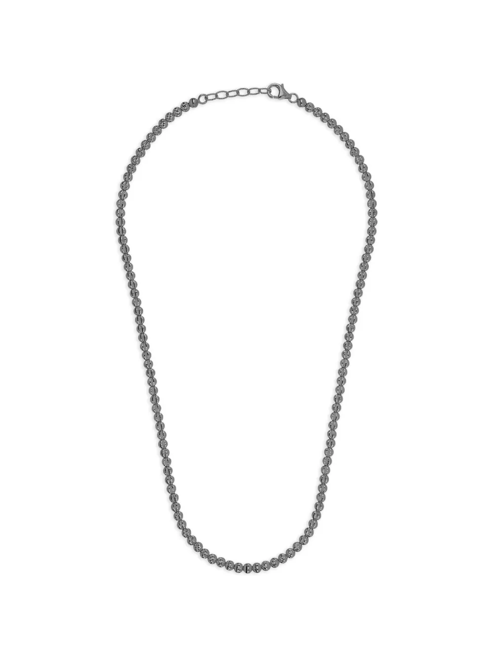 DESMOS Crystal faceted necklace - Silber