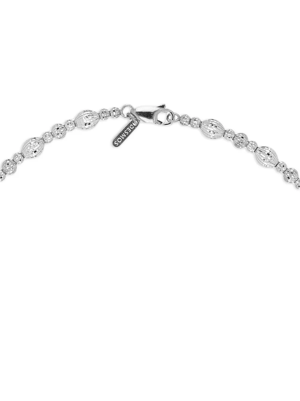  Desmos Collar Crystal Bloom Con Diamantes - Plateado 
