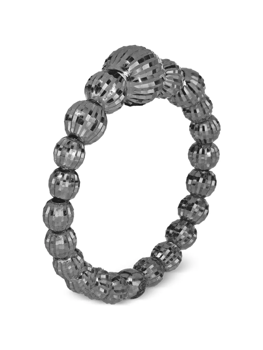 DESMOS Anello Gala con cristalli - Argento