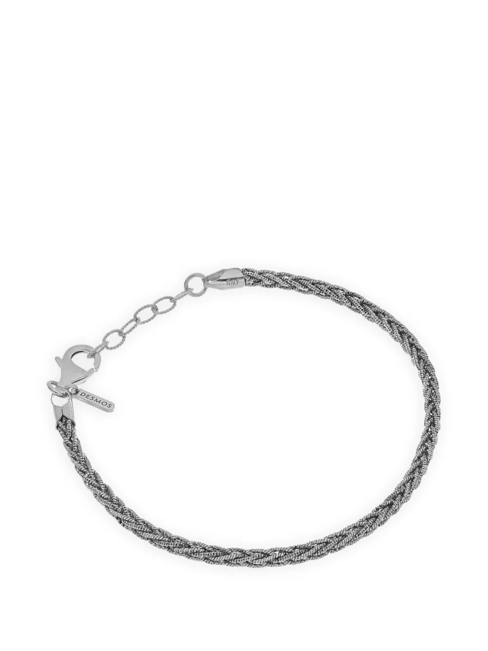 DESMOS Interlace sterling-silver bracelet - Argento