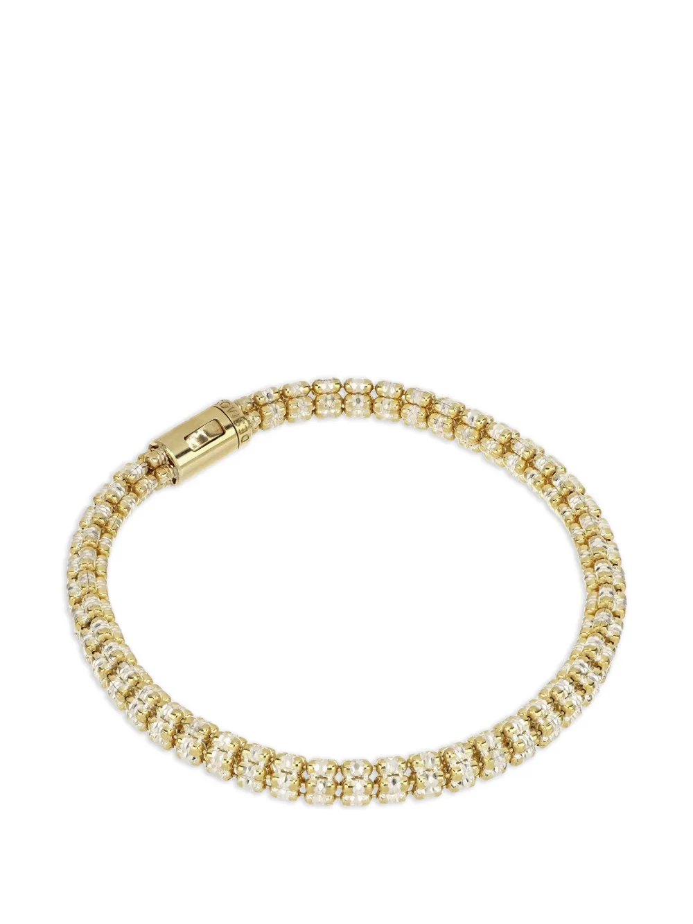 DESMOS Bracciale Infinity Round con perline - Oro