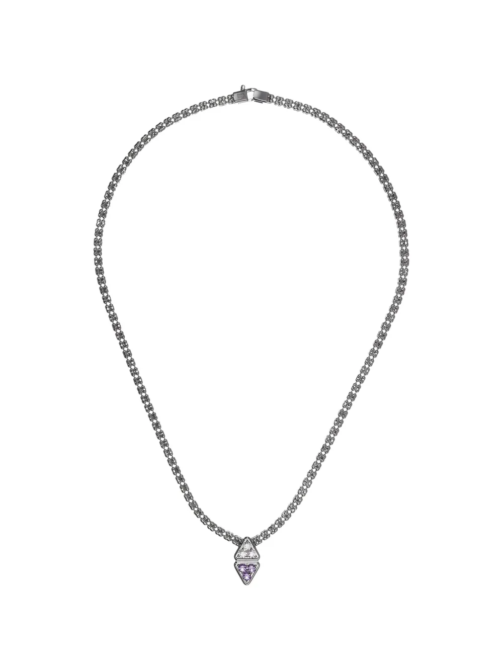 DESMOS Collana Infinity con zircone - Argento