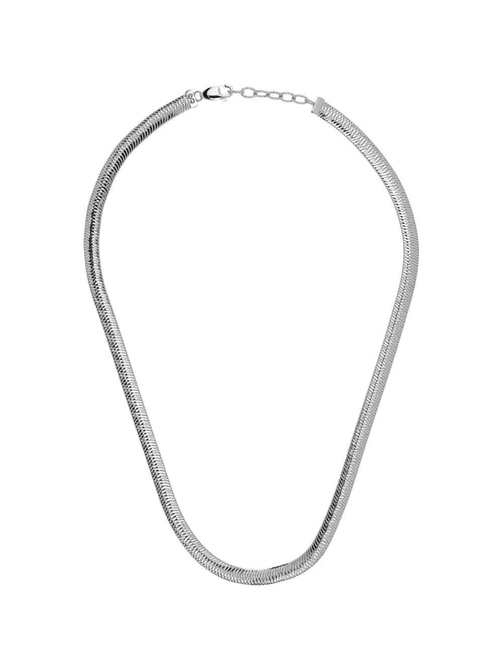DESMOS Wonder Snake flat-chain necklace - Argento