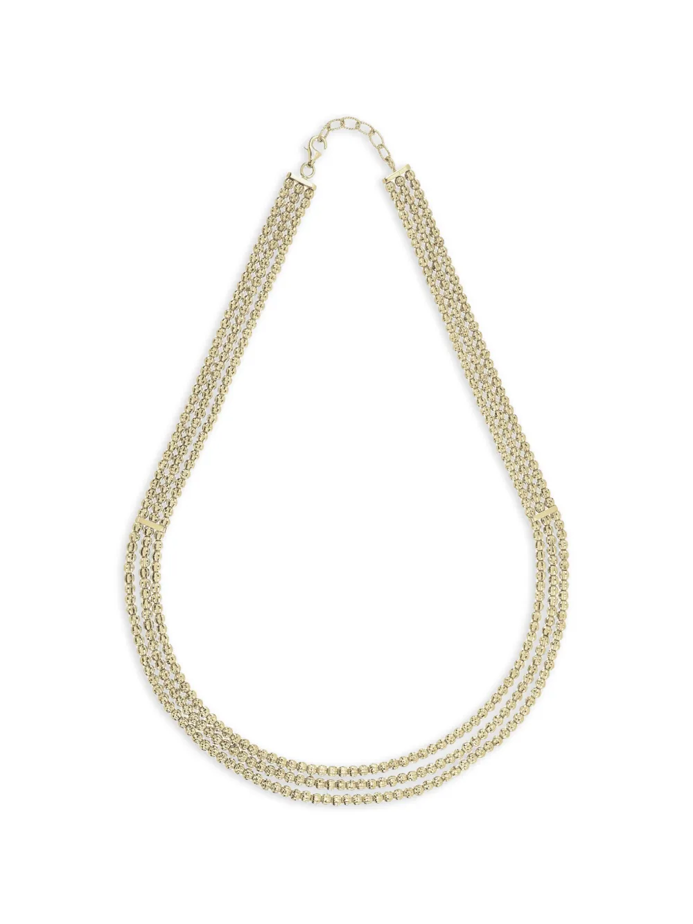 DESMOS Crystal 3-row necklace - Oro