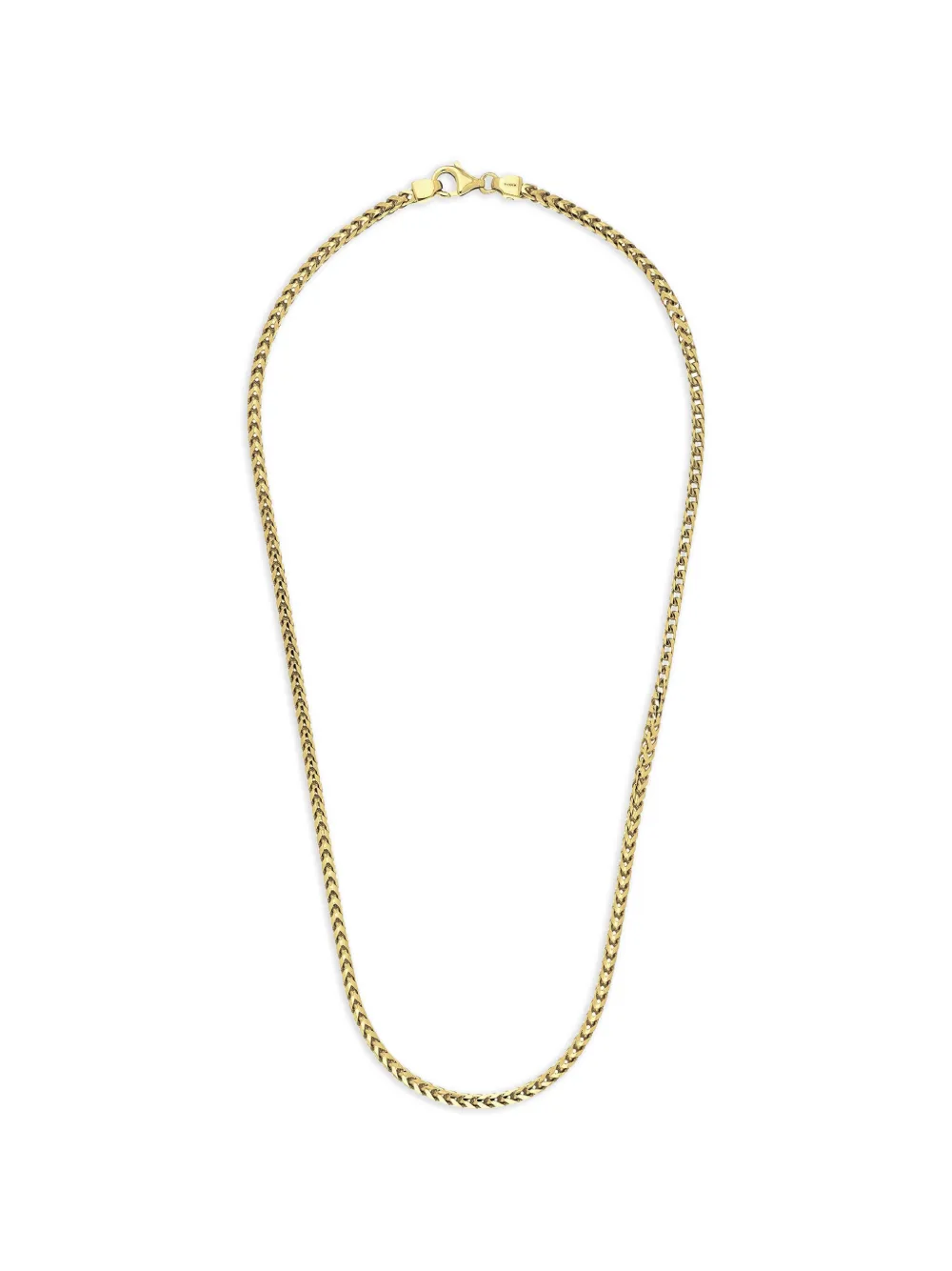 DESMOS Collana a catena Fishbone grande - Oro