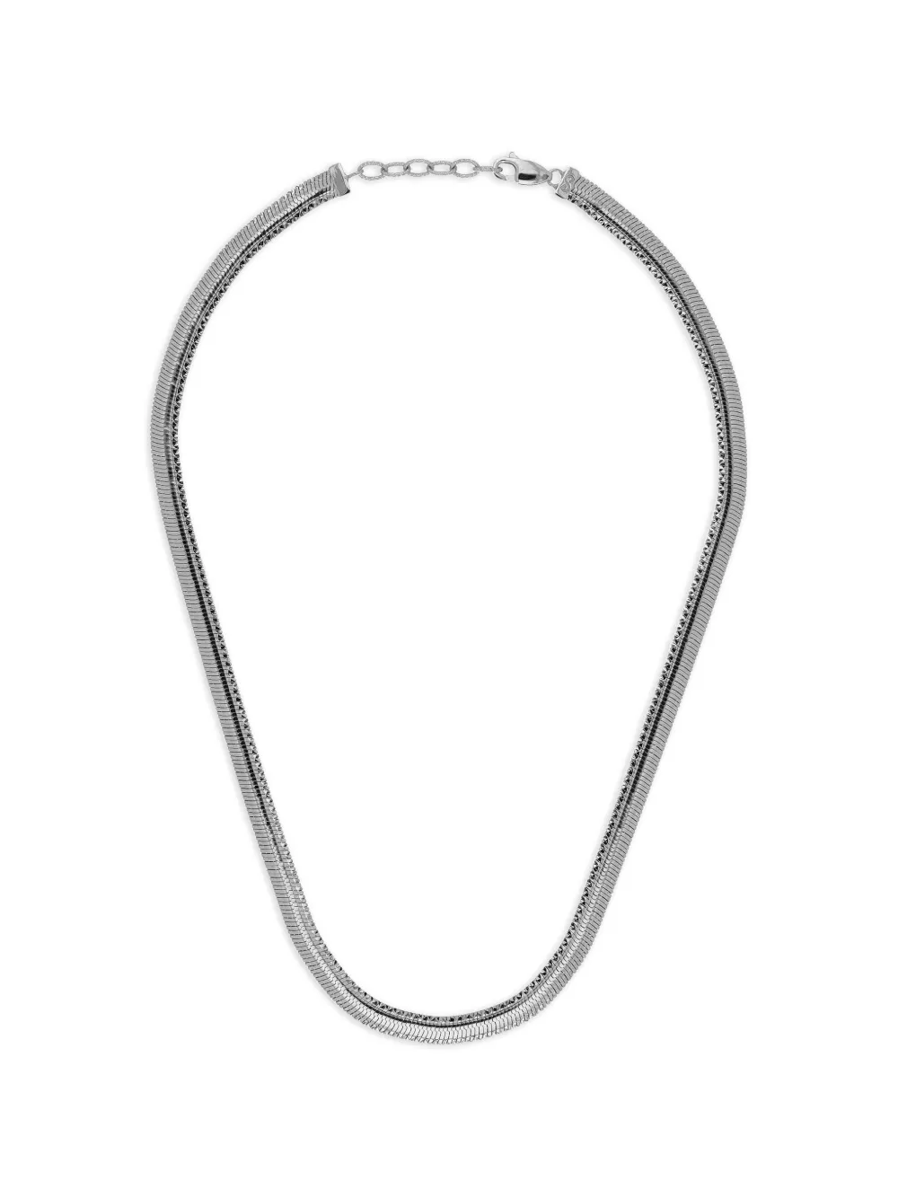 DESMOS Wonder Rail sterling silver necklace - Silber