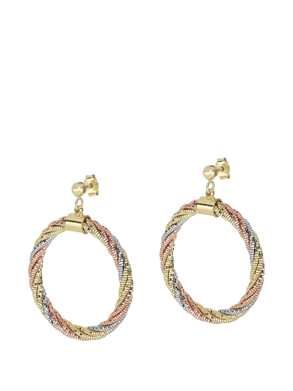 DESMOS Spring Twist earrings - Oro