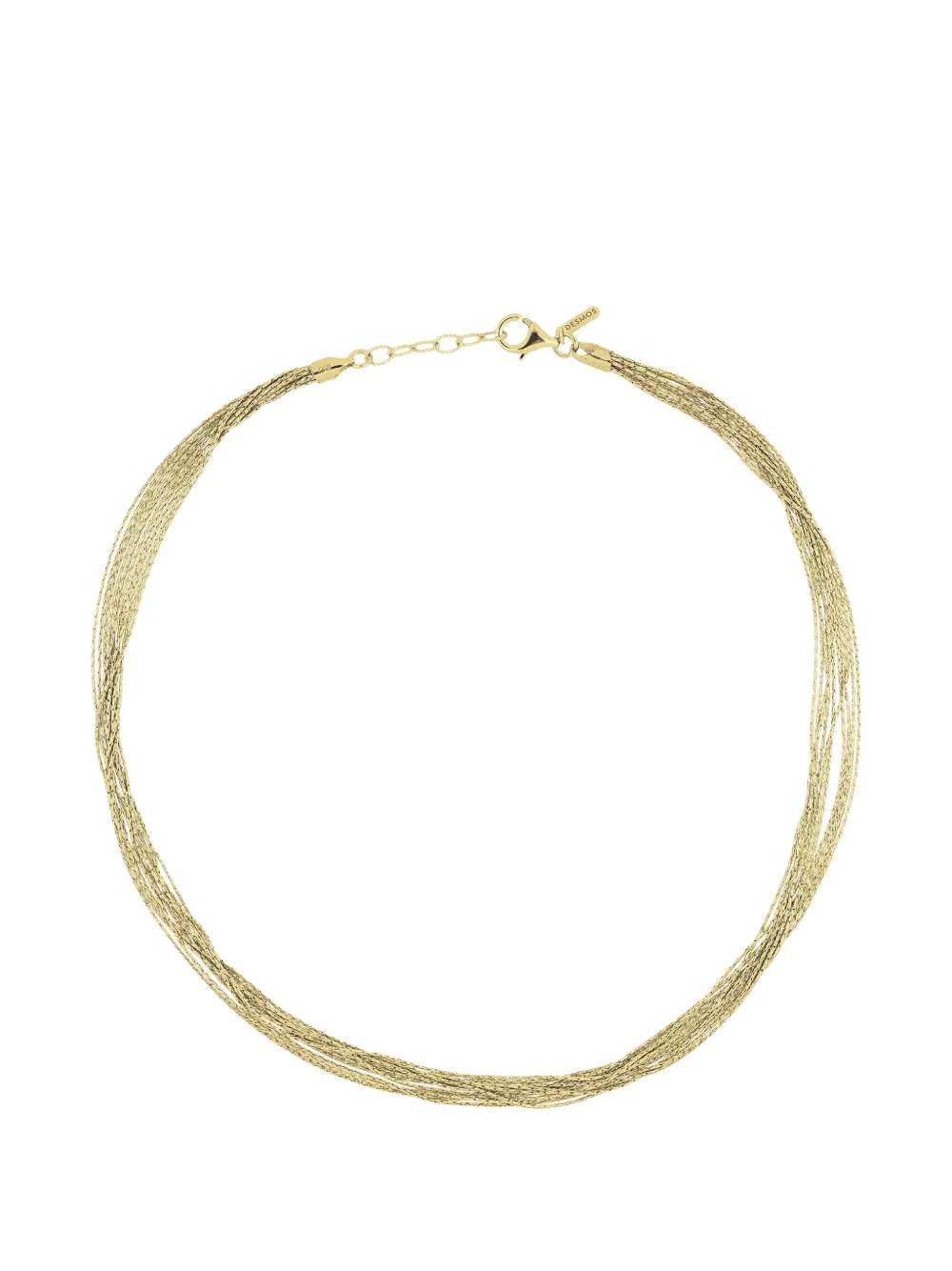 Desmos Spark Multi-strand Necklace In Gold