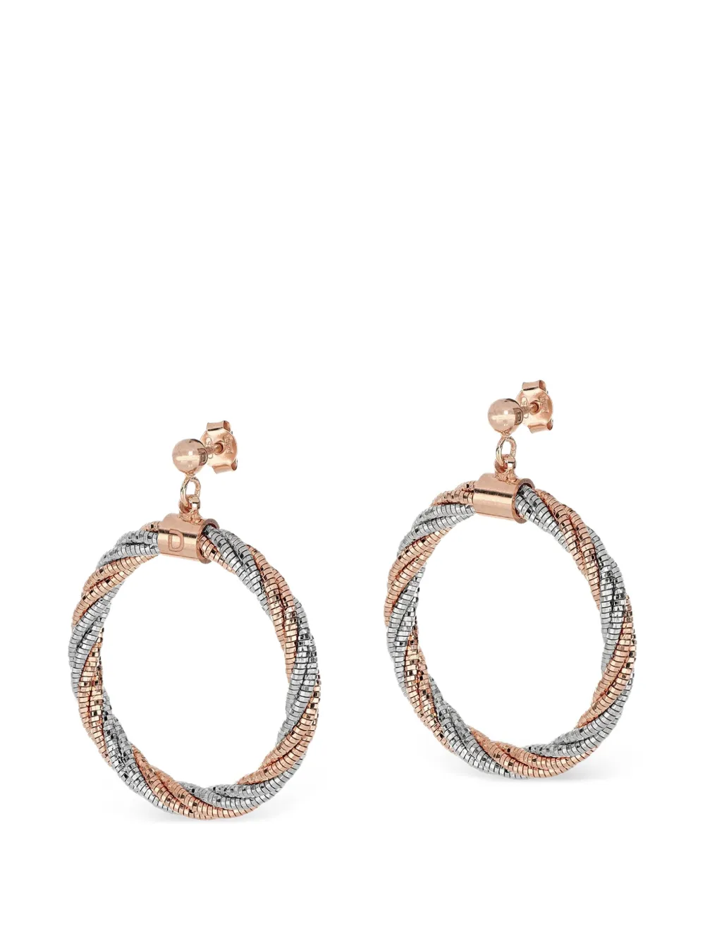 DESMOS Spring Twist earrings - Rosa