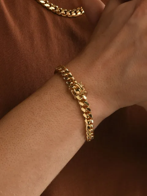 DESMOS Miami curb-chain bracelet