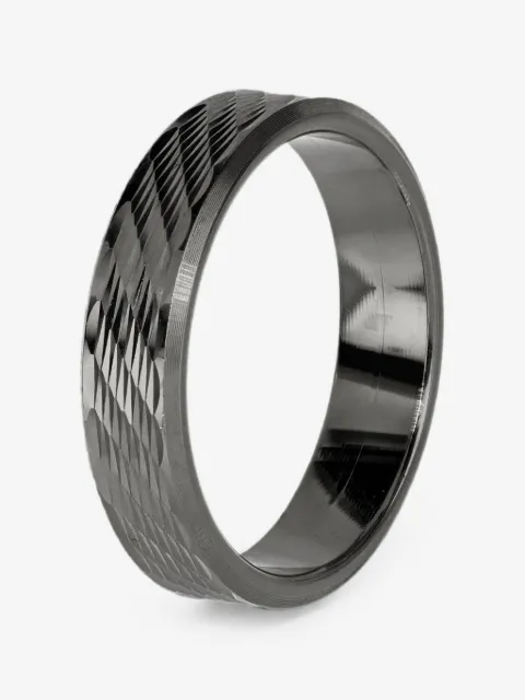 DESMOS MB 02 wave-engraved band ring