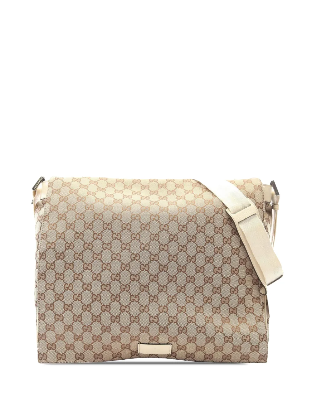 Gucci Pre-Owned 2000-2015 GG Canvas Messenger Bag crossbody bag - Neutrals
