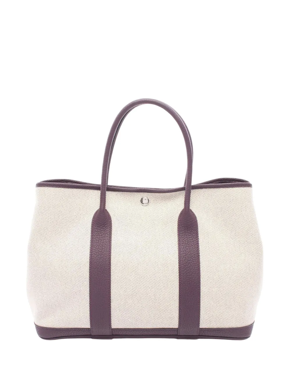 Hermès Pre-Owned 2022 Toile and Negonda Garden Party 36 tote bag - Nude