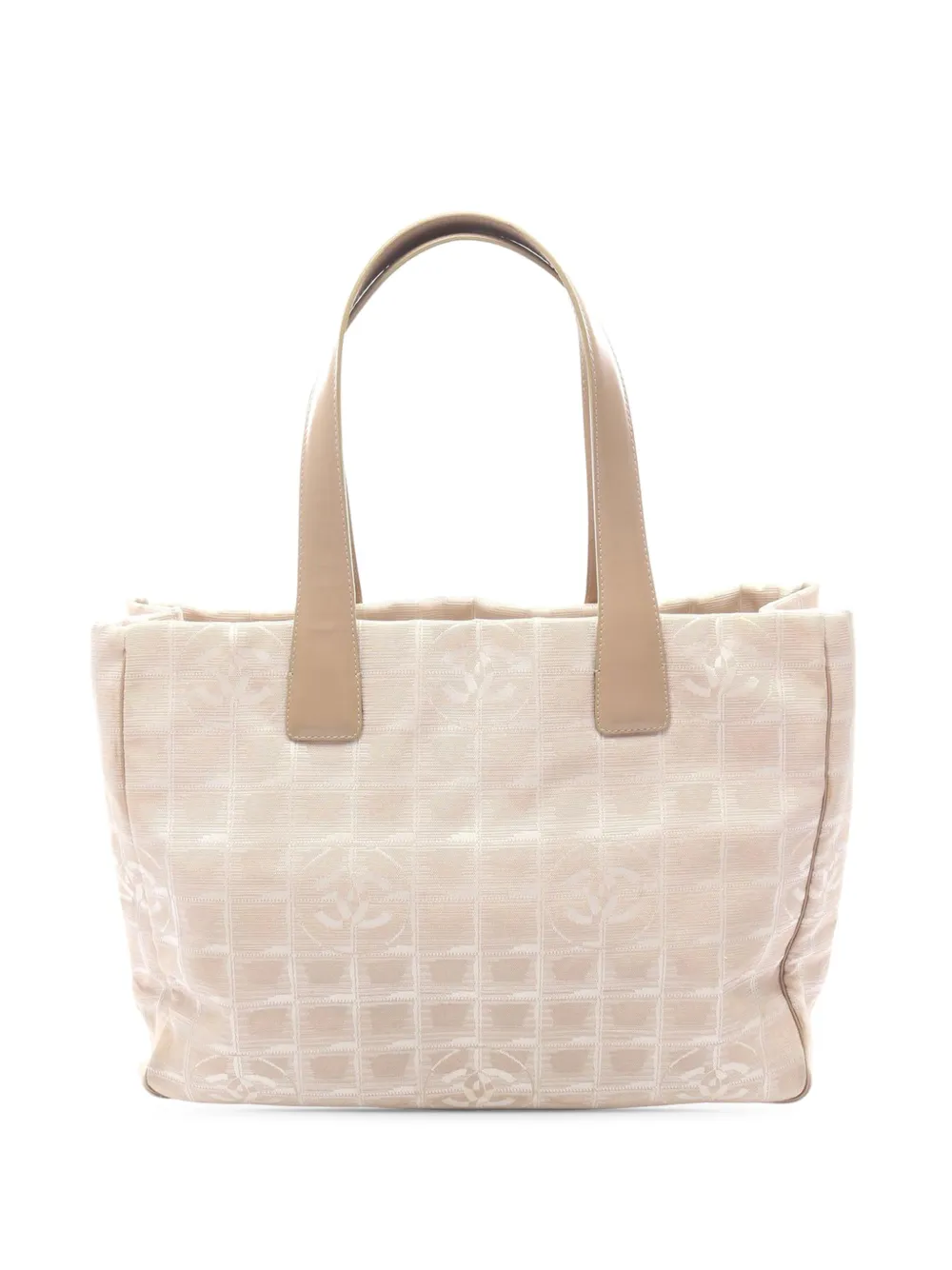 CHANEL Pre-Owned 2003-2004 New Travel Line Nylon tote bag - Neutrals