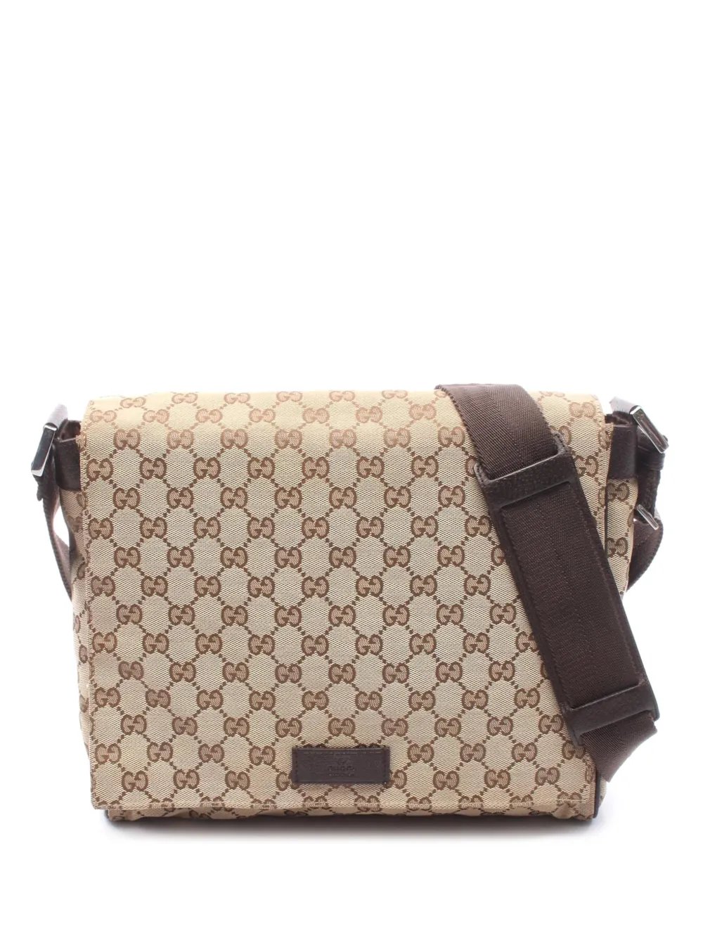 Gucci Pre-Owned 2000-2015 GG Canvas Messenger Bag crossbody bag - Toni neutri