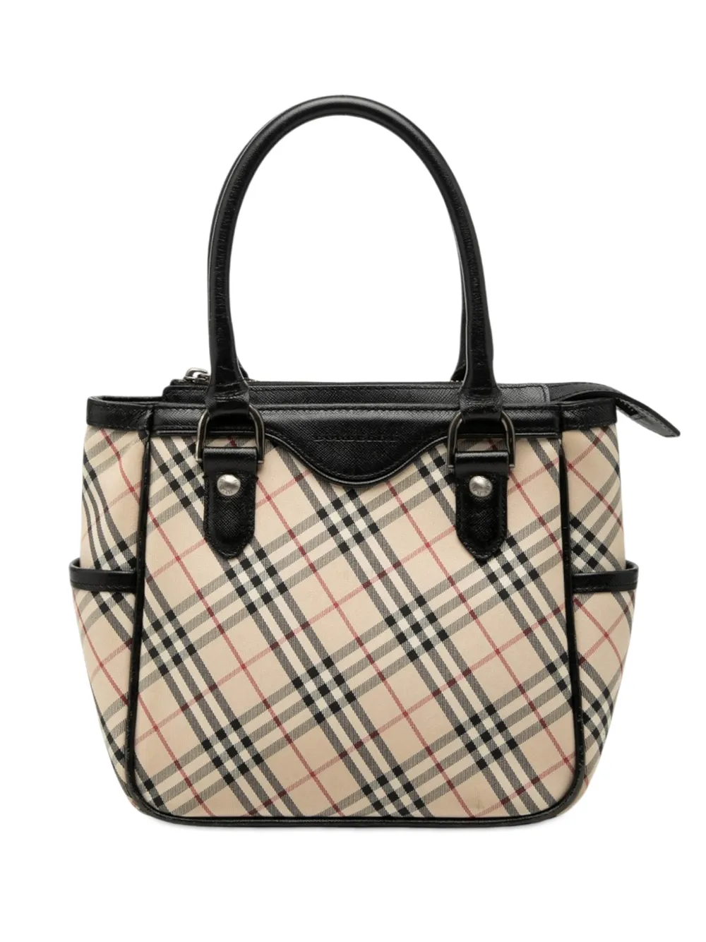 Burberry Pre-Owned 2000-2017 Nova Check Canvas handbag - Toni neutri