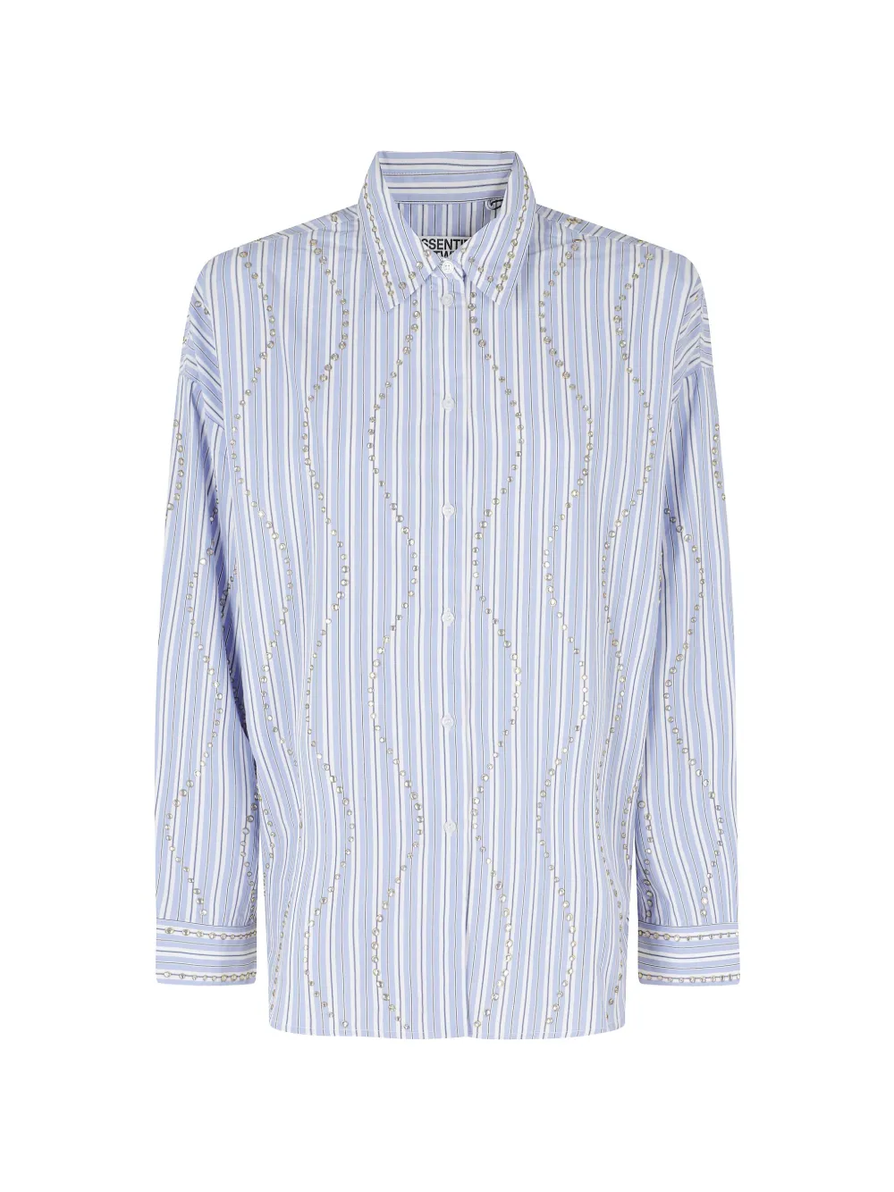 Essentiel Antwerp Jehlani stud-embellished shirt - Blu