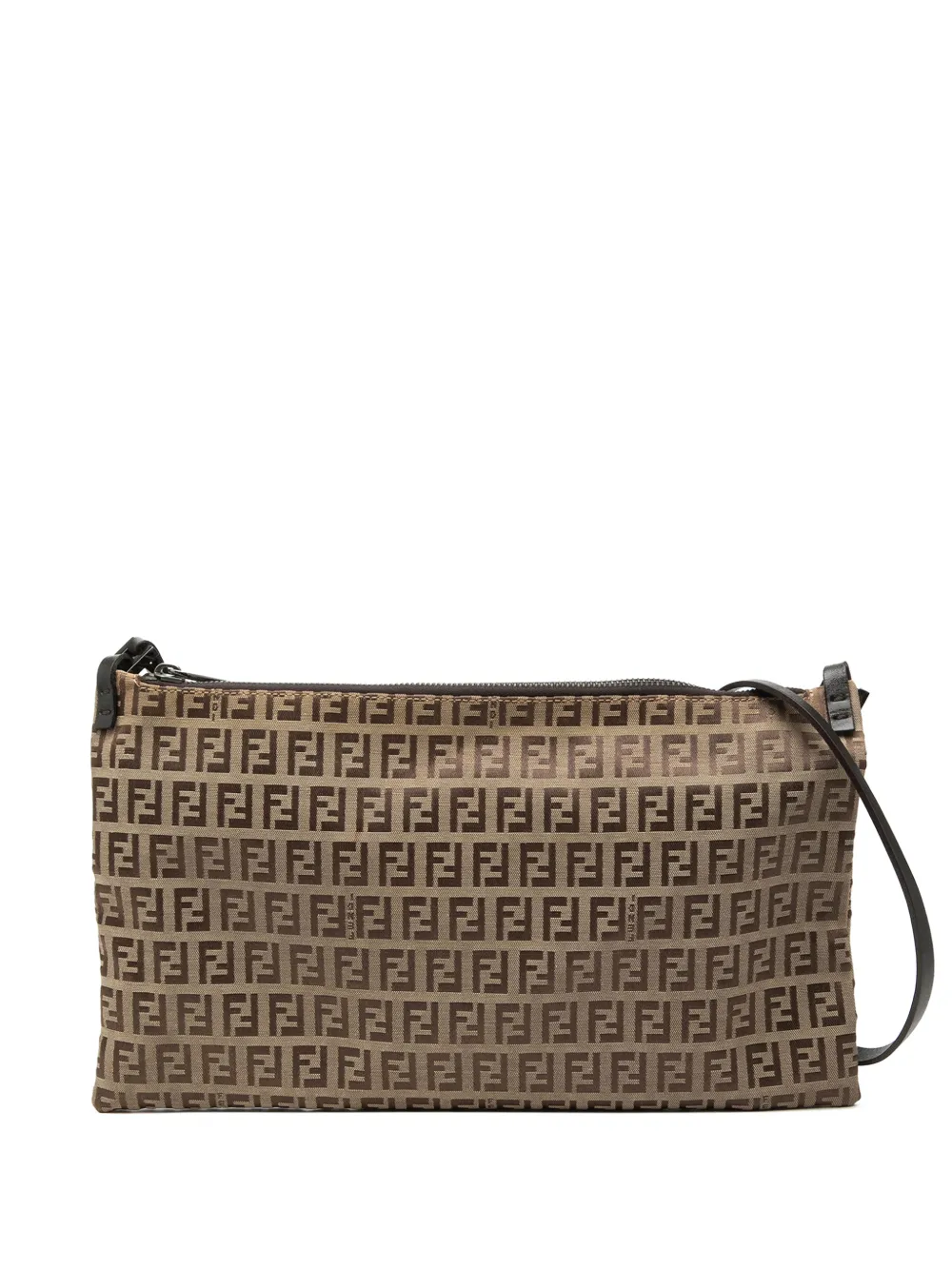 Fendi Pre-Owned 2000-2010 Zucchino Canvas crossbody bag - Toni neutri
