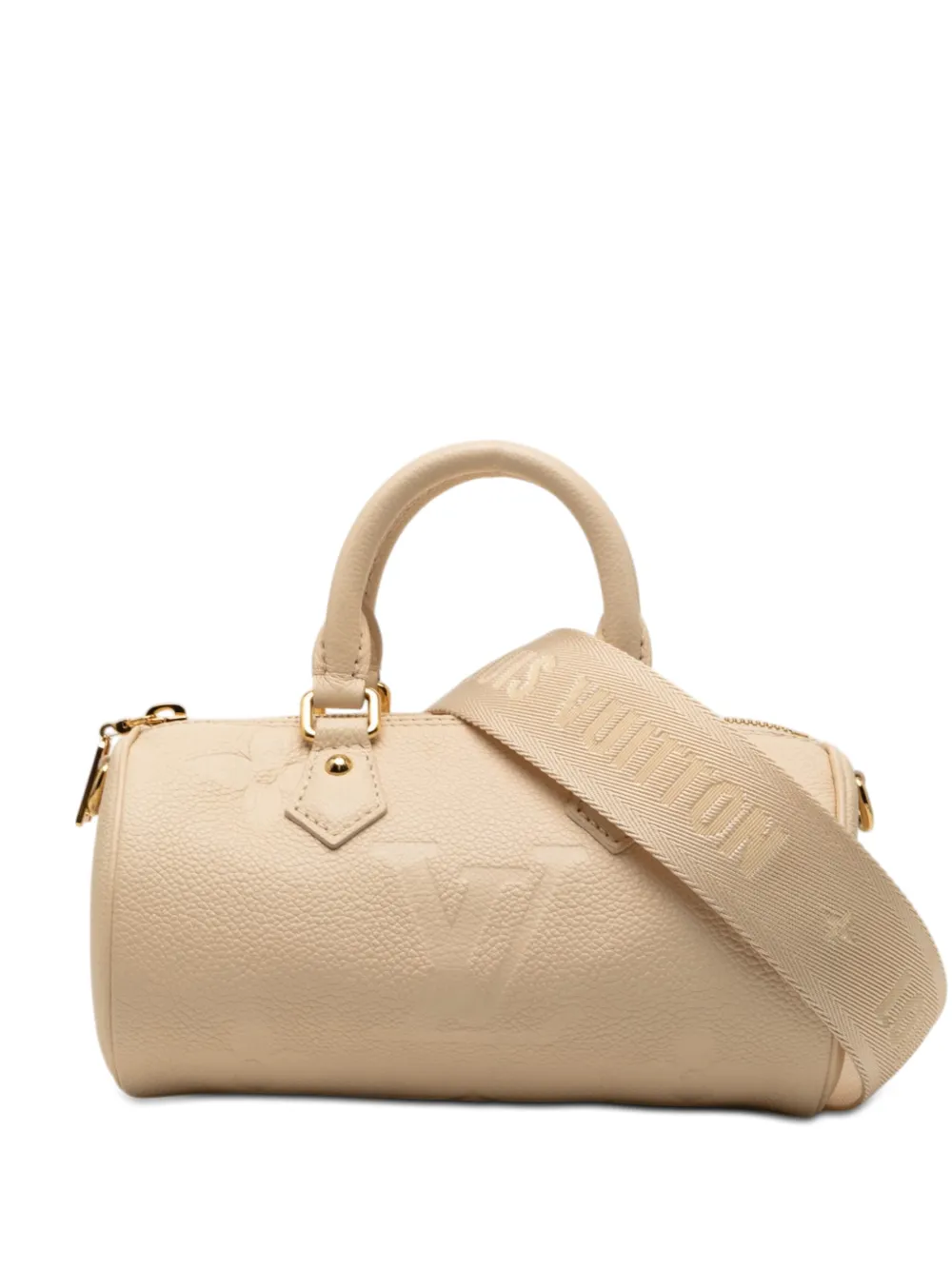 Louis Vuitton Pre-Owned 2021-2026 Monogram Empreinte Giant Papillon BB satchel - Neutrals
