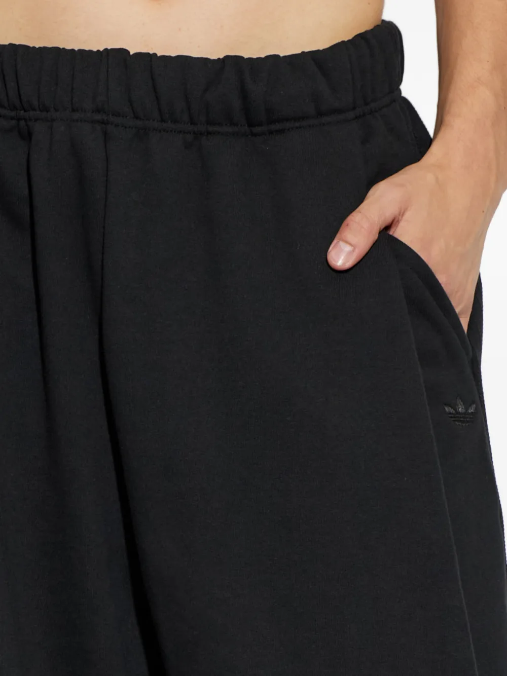adidas Trainingsbroek met wijde pijpen Zwart